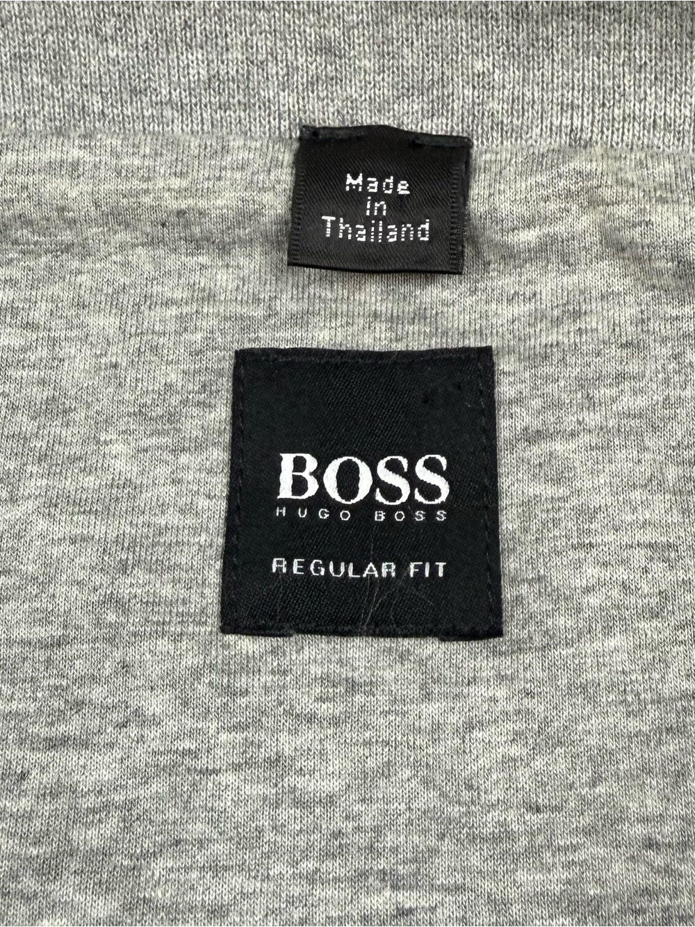 Hugo Boss Mens Quilted Hooded Casual Jacket 2XL Black/Grey Full Zip C6 - Picture 4 of 11